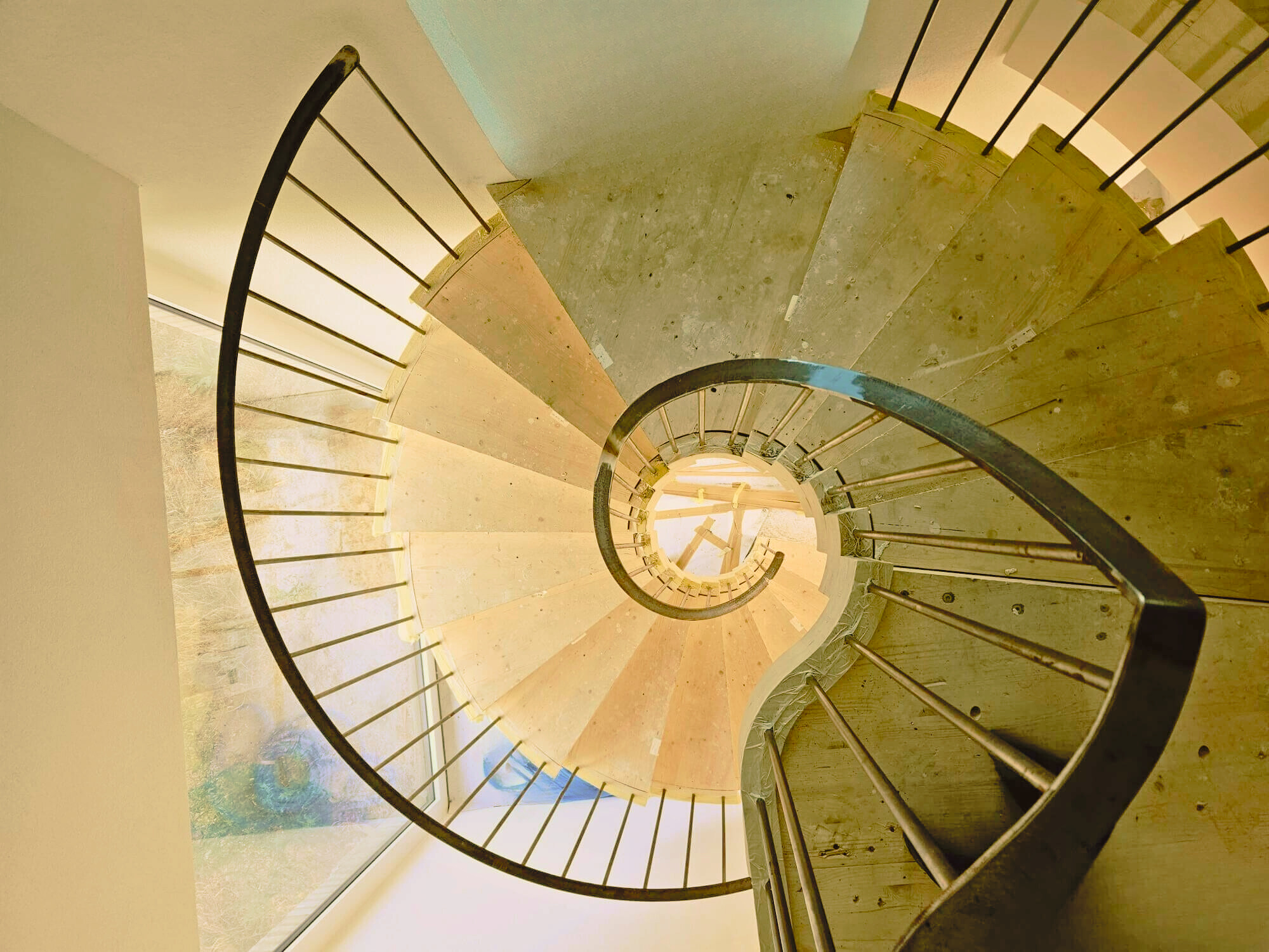 main courante escalier colimaçon